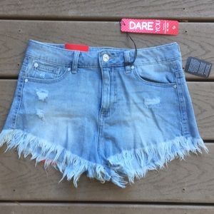 Celebrity Pink High Rise Cut Off Jean Shorts